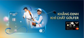 Ưu đãi 50% phí chơi Golf tới 2 triệu đồng cho chủ thẻ tín dụng PVcomBank